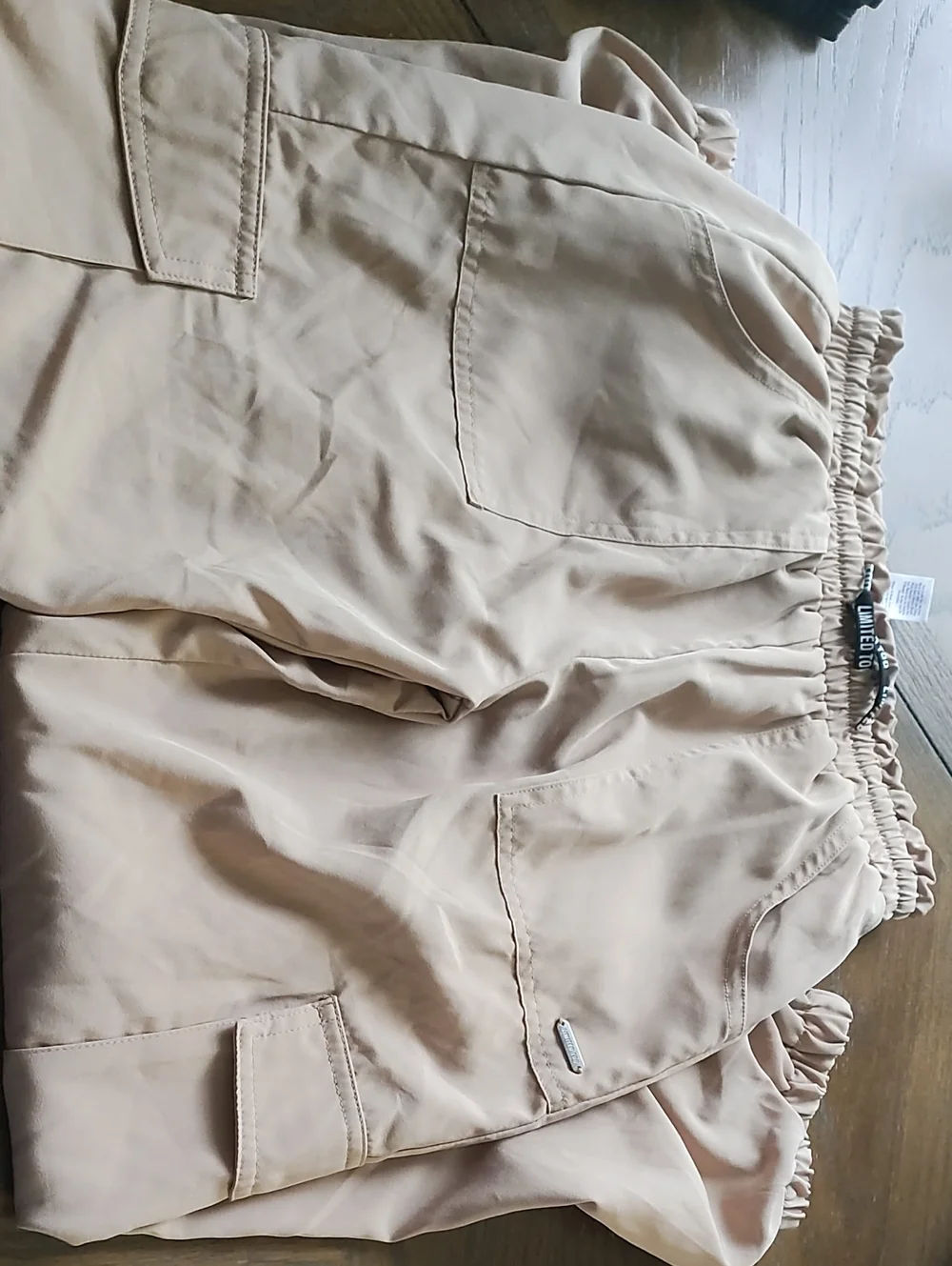 Limited Too Light Tan Girl's Cargo Joggers